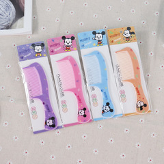 Korean-style fashionable new cartoon beauty hair comb with cute Mickey handle beauty comb hair comb, physical store supply