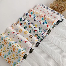 厂家直发 儿童乳胶记忆枕 枕套 卡通纯棉长方形莱卡棉可爱 枕头套