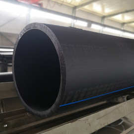 给水塑料管 HDPE管厂家供应自来水管黑色DN75*5mm PE给水管