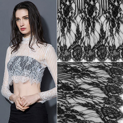 Zhongda Fabric Striped Lace Full-Length Eyelash Lace Edge DIY Fashion Accessory