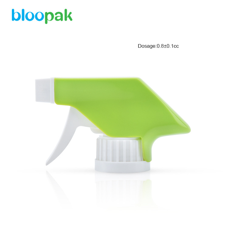 绿白手扣式喷雾器塑料方枪喷枪喷雾器清洁剂用枪便携多功能细雾