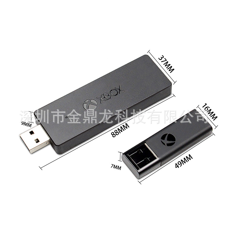 XBOX ONE无线手柄接收器 PC电脑接收器 X1适配器 XBOX 手柄接收器