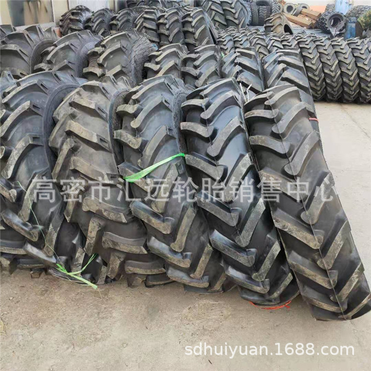 大量销售卢河11.2-28拖拉机轮胎12.4-28加密花纹 可出口
