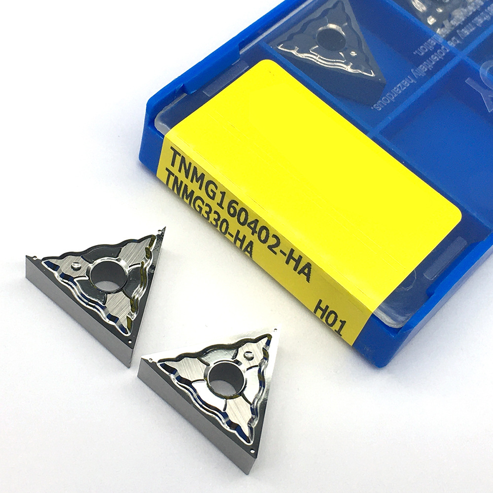 跨境 数控刀片 TNMG160402/04/08-HA  H01 硬质合金铝用加工