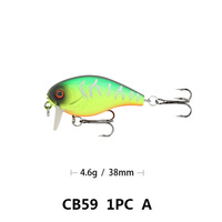 high quality 4.5g 4cm wobble crankbait lure-U-CB59 1