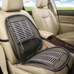 Summer car lumbar support pad waist back seat back cushion car driver multi-functional breathable mesh one-piece seat cushion