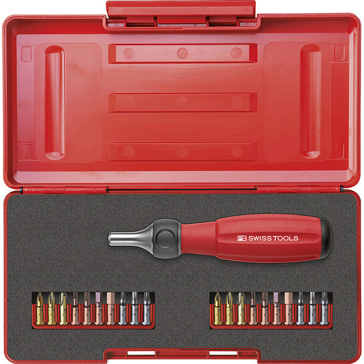 瑞士PB Swiss Tools  棘轮手柄带批头套筒套装  PB 8510.R-30 Set