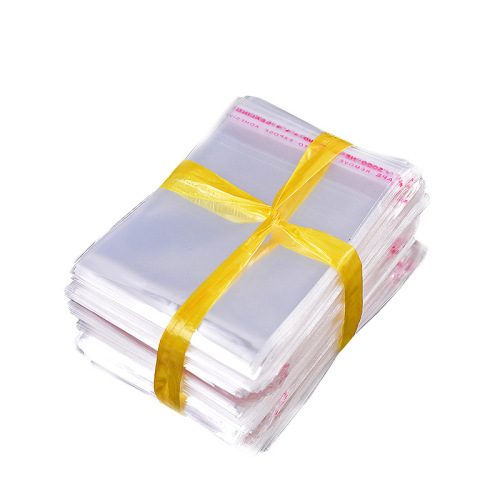 Product opp bag, opp self-adhesive bag, clothing packaging bag, transparent plastic bag, pressure-sensitive adhesive self-adhesive bag, bag