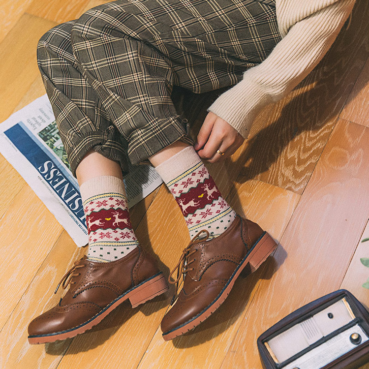秋冬季棉袜加厚保暖