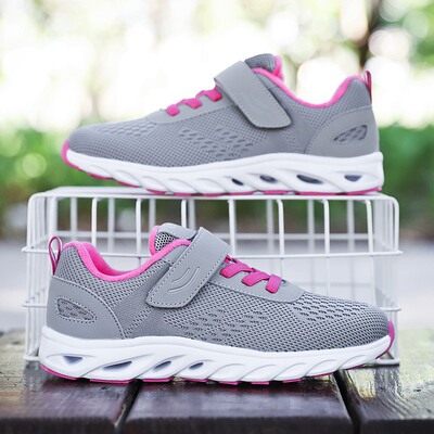 Adidas the elderly Plush Middle and old age Walking shoes non-slip soft sole dad mom motion Casual shoes Lazy shoes