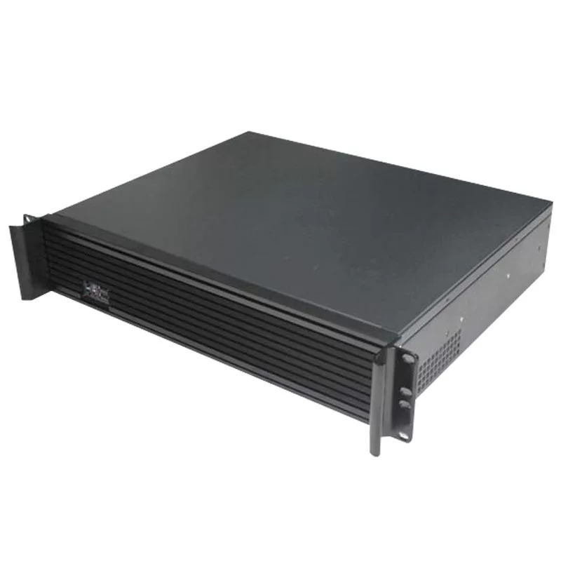 2U стоечный ультракороткий корпус глубиной 35 см, firewall/маршрутирующий корпус, 1U блок питания
