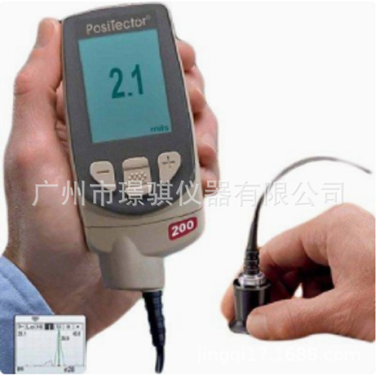 美国狄夫斯高DeFelsko PosiTector 200系列超声波涂层测厚仪代理