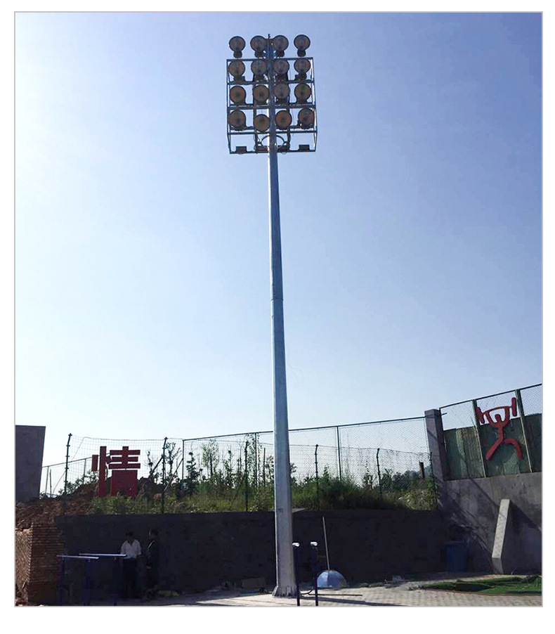 LED中高杆灯可升降式球场灯广场照明高杆灯超亮大功率中杆灯-阿里巴巴