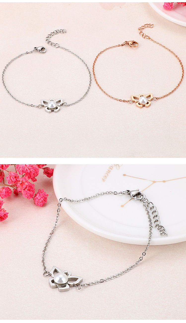 304 Stainless Steel Chain Material Anniversary, Business, Travel Occasion PVD Coated 18K Gold Plated Animal Titanium Steel Fashion Waterproof Non Tarnish Titanium Steel Bracelets