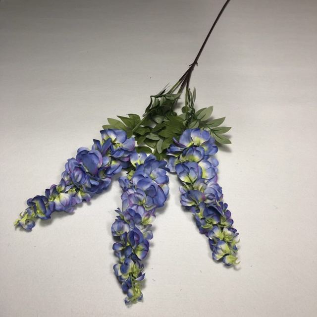 110CM mô phỏng hoa wisteria mô phỏng đậu hoa nhánh đậu hoa dải mô phỏng wisteria treo mô phỏng hoa đậu dải wisteria dải Mây mô phỏng
