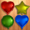 Balloon heart shaped, 18inch, 18inch, wholesale