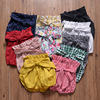 Brand summer trousers with bow, flashlight, shorts, European style, bread