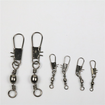 现货供应 不锈钢别针连接器 B型 八字环 渔具垂钓用品批发|ms