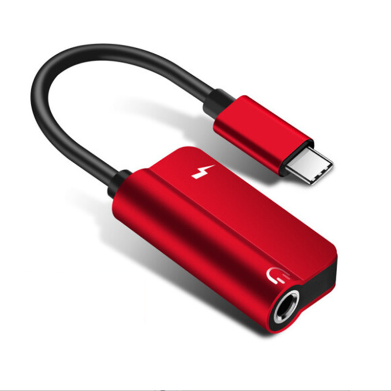 Cross-border Type-c To 3.5mm Charging Mobile Phone Audio Adapter...