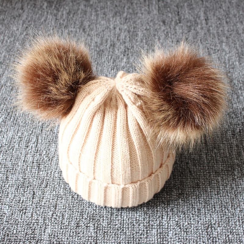 스트레이트 너구리 볼 베이지