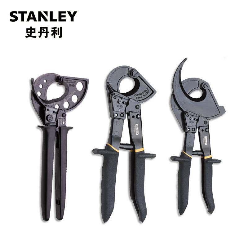 棘轮式电缆切割剪,0~400mm2/史丹利