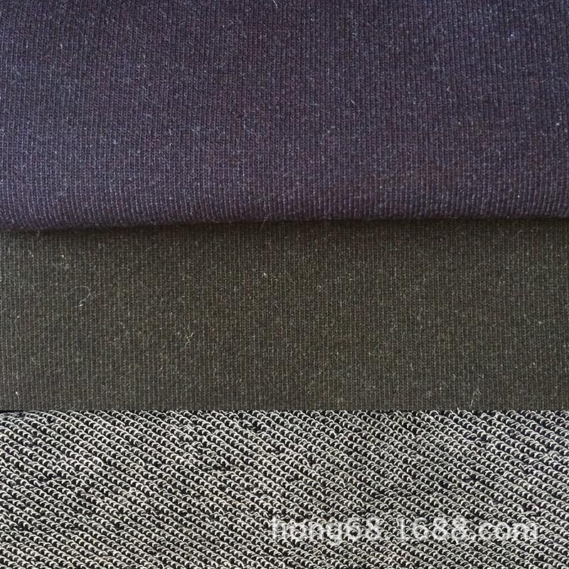Denim knitted elastic cloth