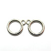 Metal keychain stainless steel, accessory, wholesale