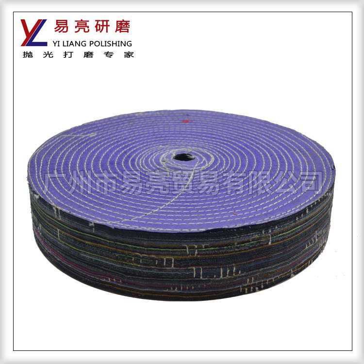 金属镜面抛光布轮杂布压轮开粗打磨抛光布轮杂布打砂车线布轮批发