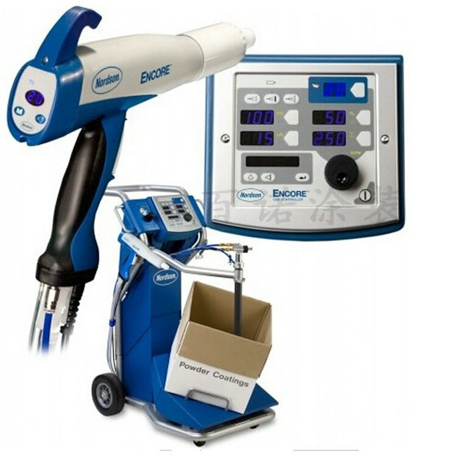 供应长沙诺信静电喷涂机设备 诺信原装粉泵 手动式静电喷枪
