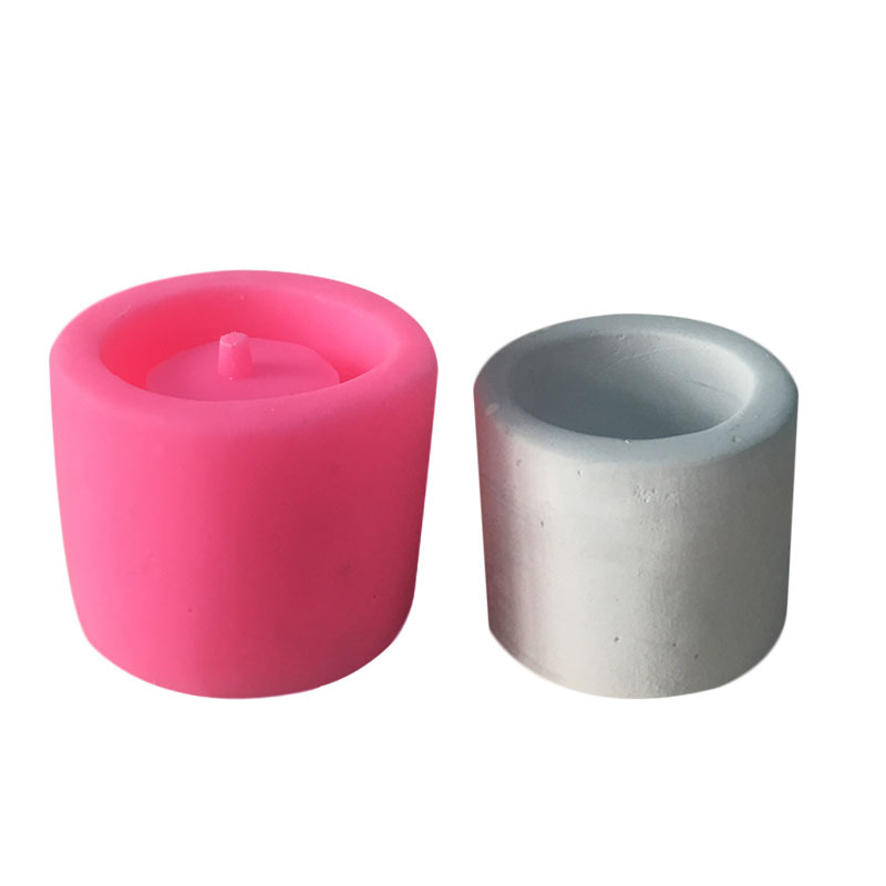 斯可跨境热卖混凝土多肉花盆盆景硅胶模具植物盆植物装饰模