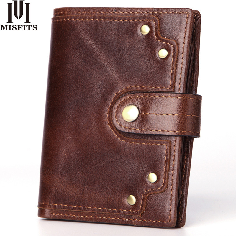 new pattern Foreign trade Explosive money genuine leather have cash less than that is registered in the accounts Mini man business affairs wallet high-grade First layer of skin coin purse