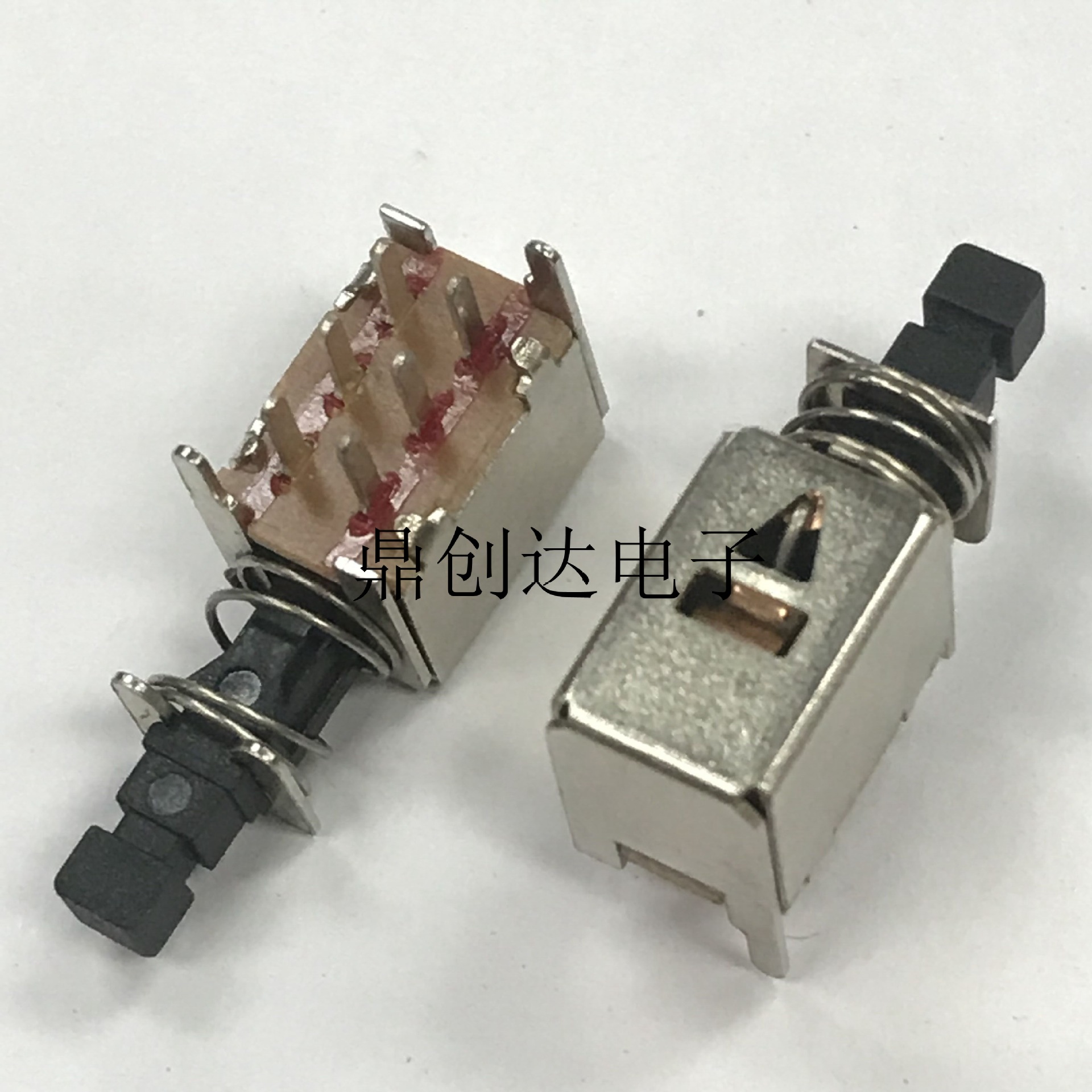 优质PS-22F03自锁电源开关猫盒电源开关机顶盒开关收线拨动开关优