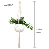 Wall cotton woven fresh plant lamp, custom made