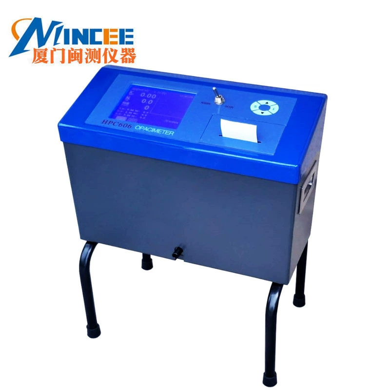 HPC606 портативный автоматический Непрозрачный измеритель дыма анализатор выхлопных газов Автомобильный прибор для измерения дыма выхлопных газов