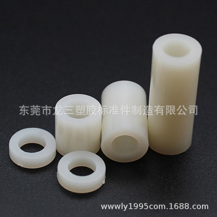 龙三厂家供应直通管外径5*3*12 绝缘空心垫高柱 圆体隔离柱