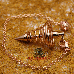 歐美跨境飾品配飾貨源  韓版鏤空靈金屬擺吊墜鏈子靈擺批發