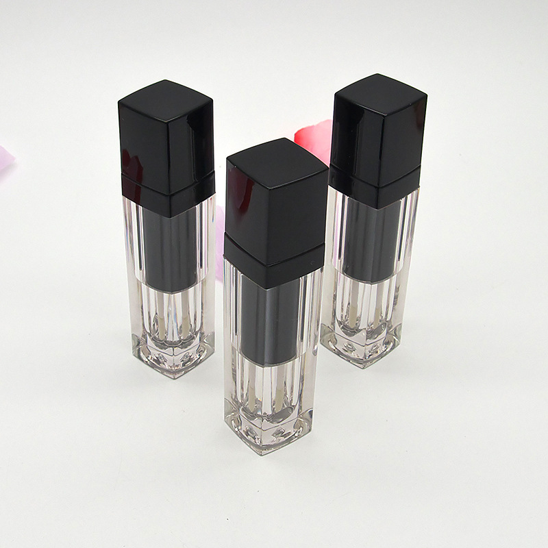 6 ml square lip glaze bottle empty bottle DIY homemade high-grade lip gloss empty tube lotion bottle makeup tool