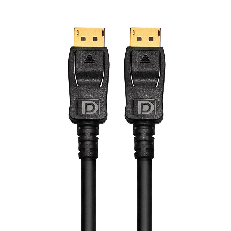 加工定制displayport线 dp1.2版公对公4k60hz电脑视频连接线 DP线