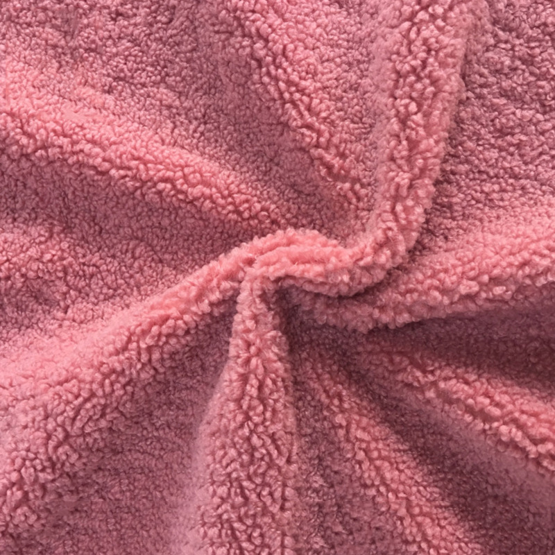 厂家直销阿尔泰绒针织蚂蚁布圈圈绒秋冬女装大身面料皮草现货优惠