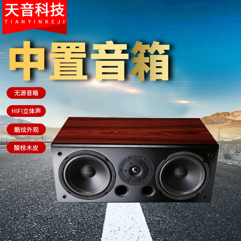 惠威DIY中置音響 家庭影院6.5寸中置音箱 惠威正品喇叭家用音響