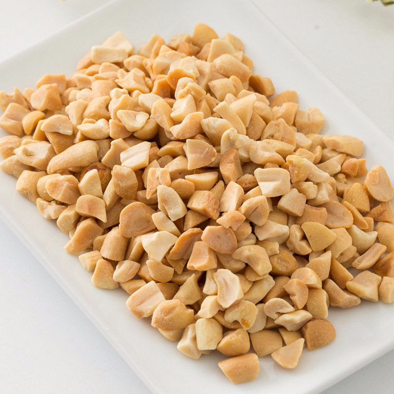 Manufactor Direct selling wholesale Chopped peanuts packing Specifications OEM Processing Ripe peanuts vacuum packing 500g
