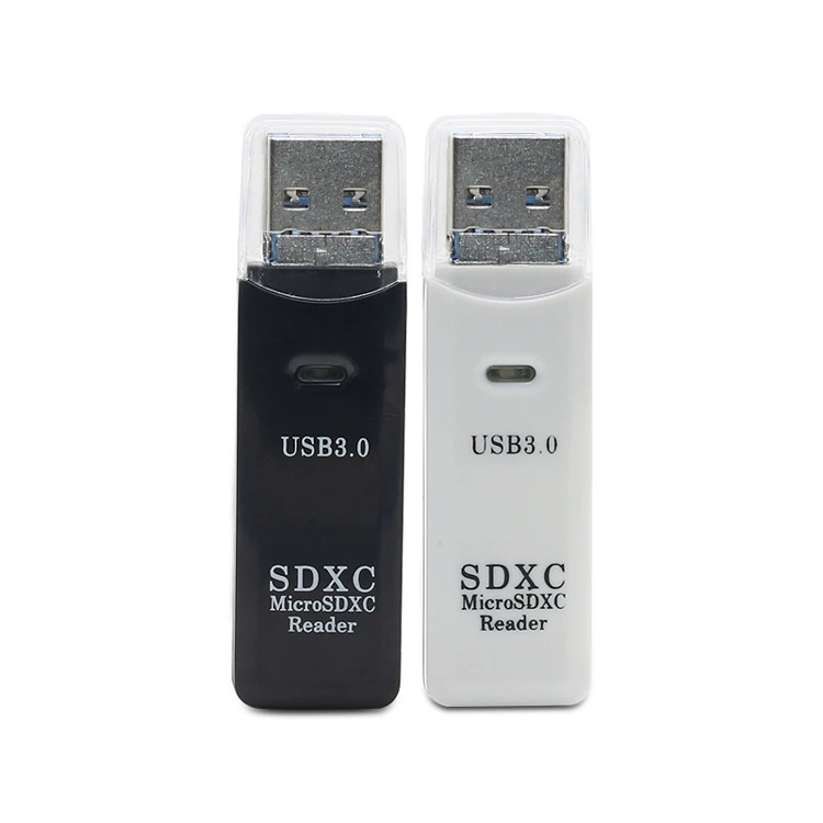 Кардридер USB3.0, SD/TF комбинированный кардридер 2‑в‑1 для компьютера и телефона, Micro 2‑в‑1