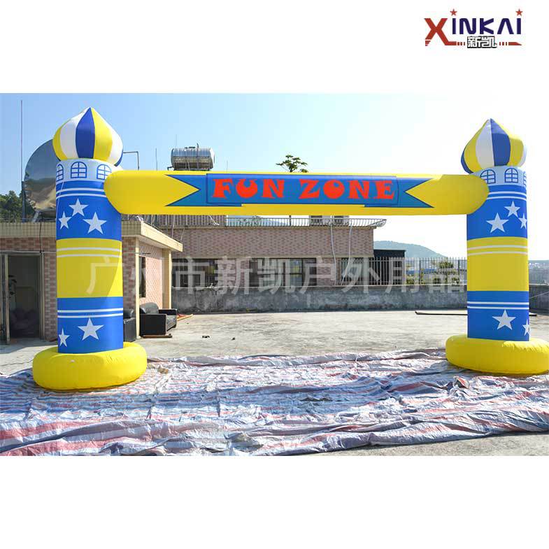 新凯工厂定制充气拱门 cheap inflatable arch尺寸规格均可定制