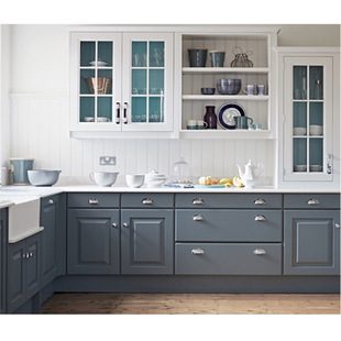 Nordic simple European assembled integrated home cabinet Foshan factory wholesale engineering integrated kitchen cabinet