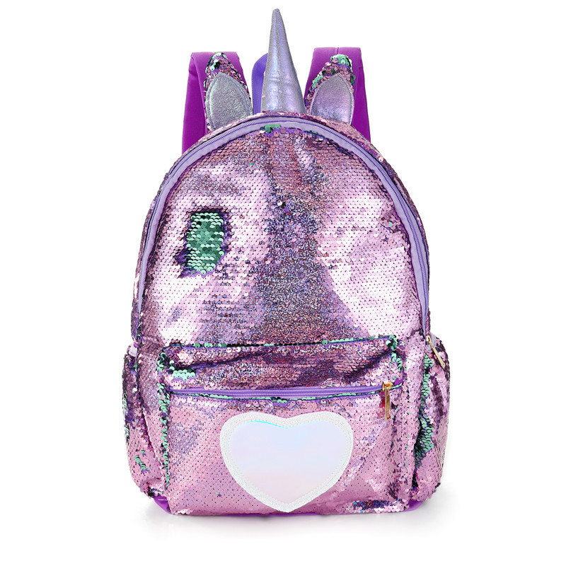 Heart Shape School Daily Kids Backpack display picture 3