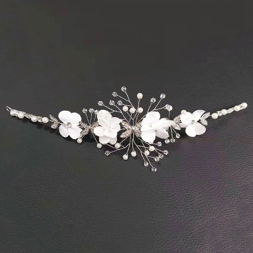 Hairpin hair clip hair accessories for women Flower alloy inlaid diamond butterfly headband headdress