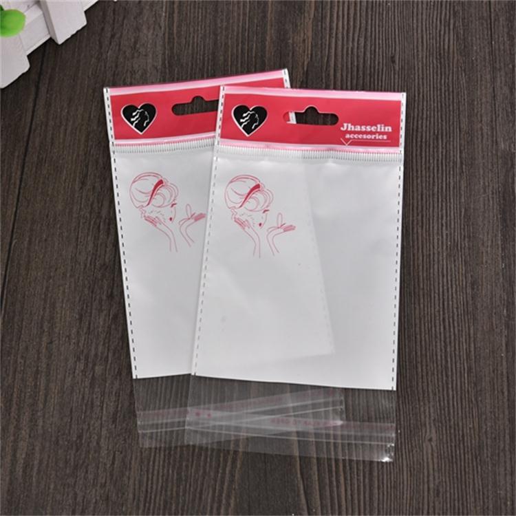 厂家直销彩印袋子 OPP塑料包装自粘胶袋manyouh 卡头飞机孔袋