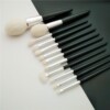 12 makeup sleeves brush wool, makeup brush animal hairy brush manufacturers self -made portable set brush spot