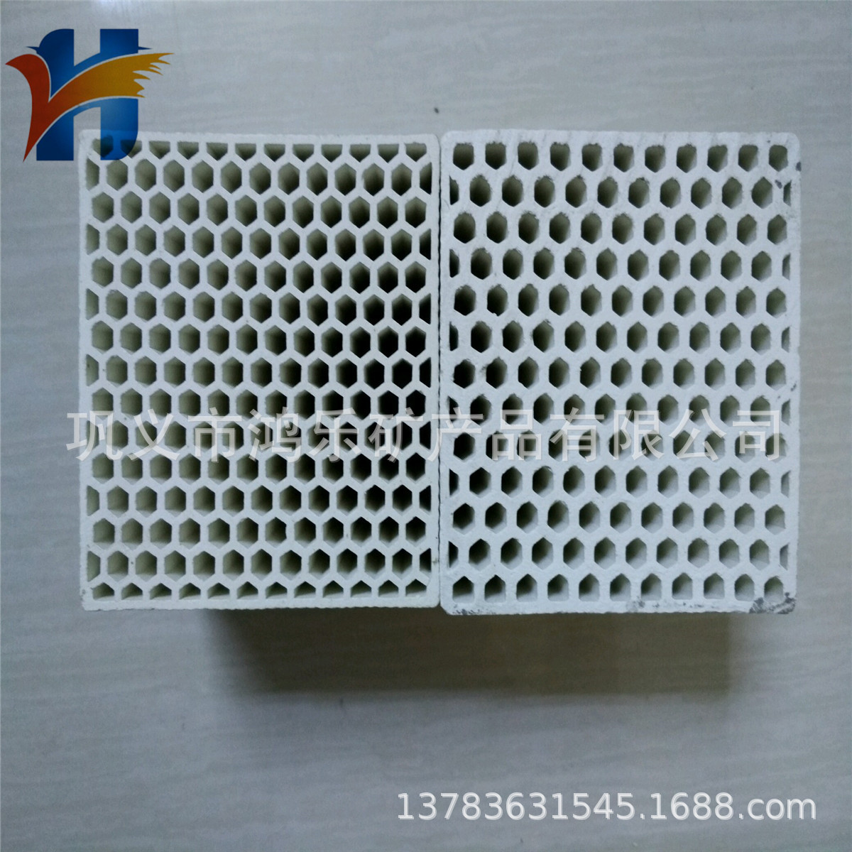 建材行业的各种陶瓷窑炉/玻璃窑炉用高效燃烧蜂窝陶瓷蓄热体