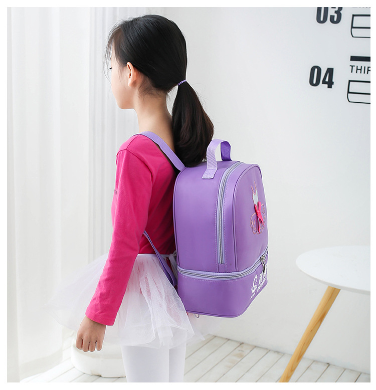 Women's Nylon Geometric Cute Sequins Square Zipper Fashion Backpack display picture 6